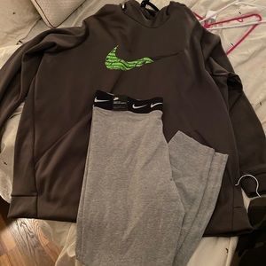 Nike Hoodie & Leggings!! Willing to separate